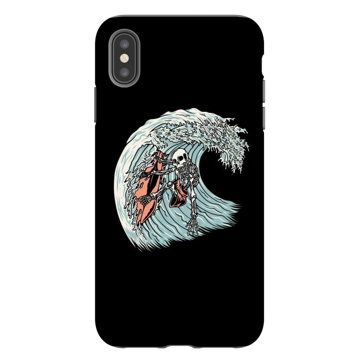 iPhone Xs Max StrongFit Death Surfer 1 by Afif Quilimo