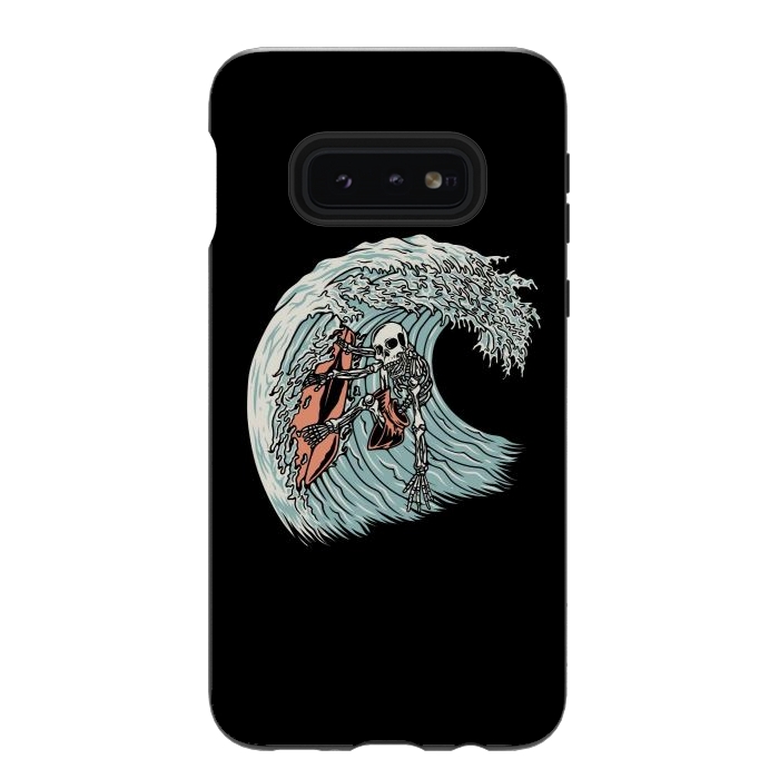 Galaxy S10e StrongFit Death Surfer 1 by Afif Quilimo