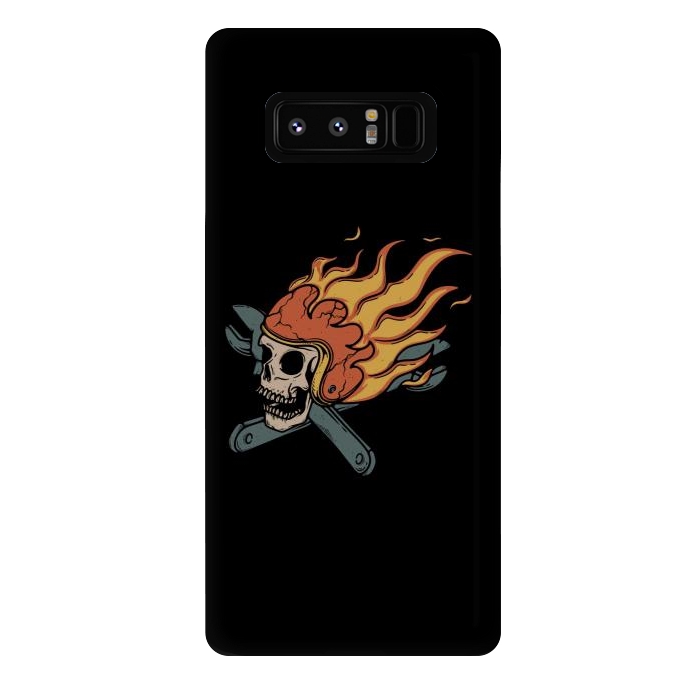 Galaxy Note 8 StrongFit Rider and Fire by Afif Quilimo