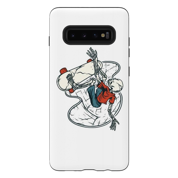 Galaxy S10 plus StrongFit Go Skateboarding by Afif Quilimo