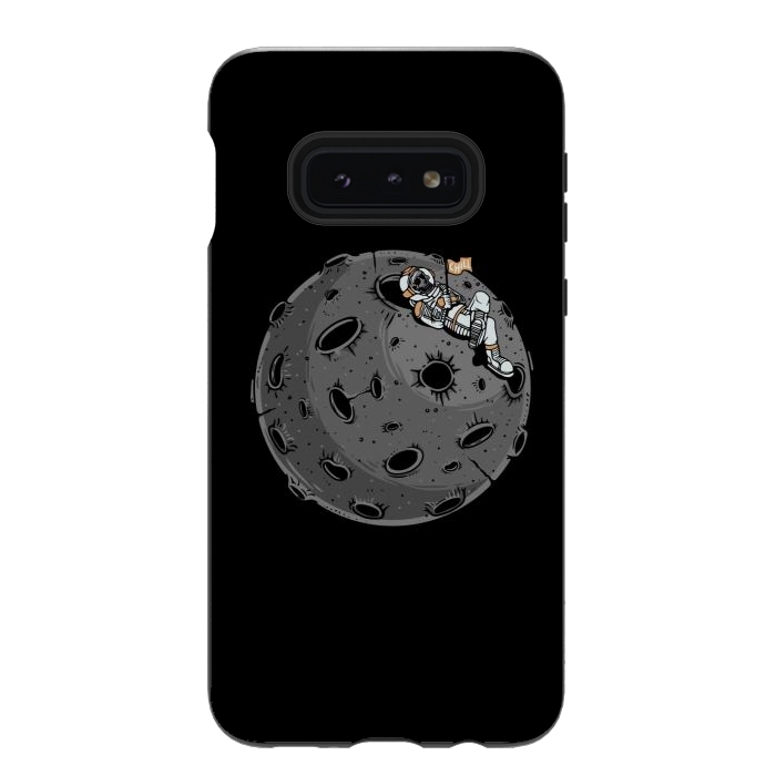 Galaxy S10e StrongFit Chill Astronaut by Afif Quilimo