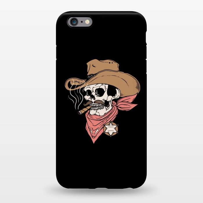 iPhone 6/6s plus StrongFit Skull Sheriff by Afif Quilimo