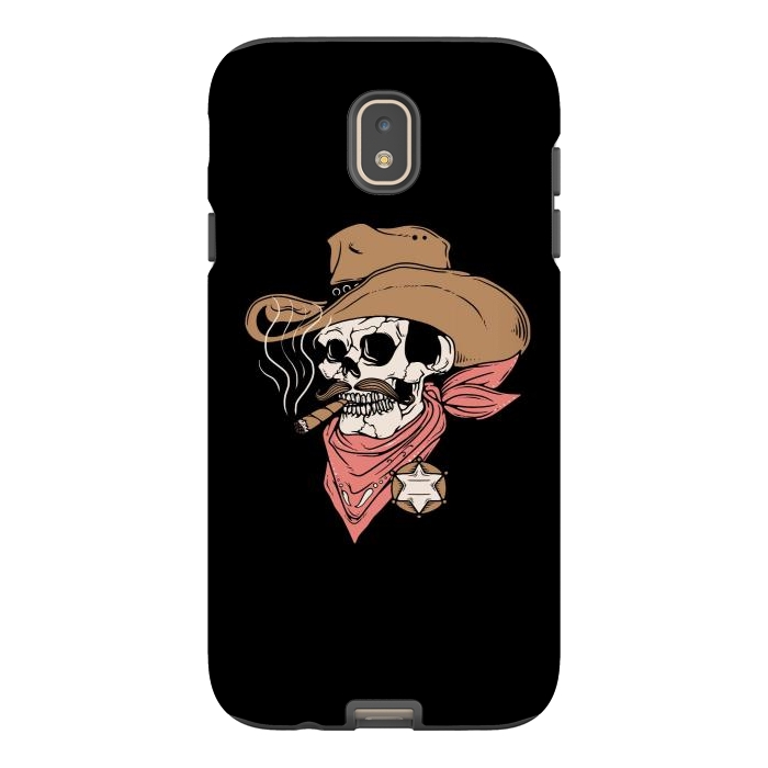 Galaxy J7 StrongFit Skull Sheriff by Afif Quilimo