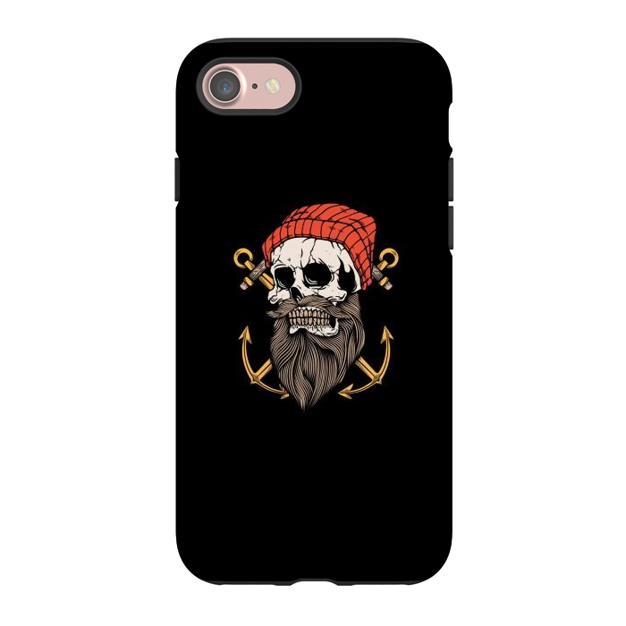 iPhone 7 StrongFit Skull Anchor 1 by Afif Quilimo