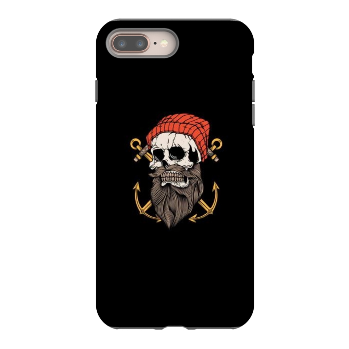 iPhone 7 plus StrongFit Skull Anchor 1 by Afif Quilimo