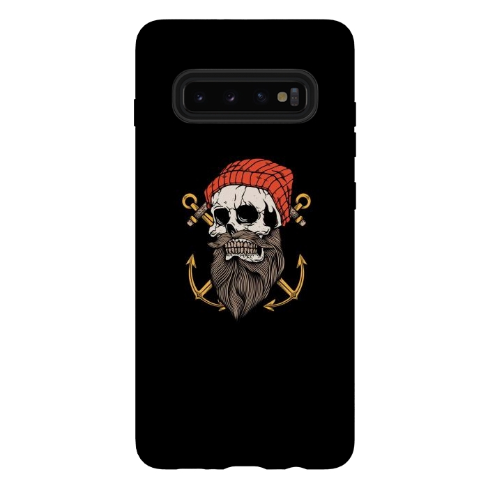 Galaxy S10 plus StrongFit Skull Anchor 1 by Afif Quilimo
