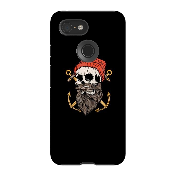 Pixel 3 StrongFit Skull Anchor 1 by Afif Quilimo