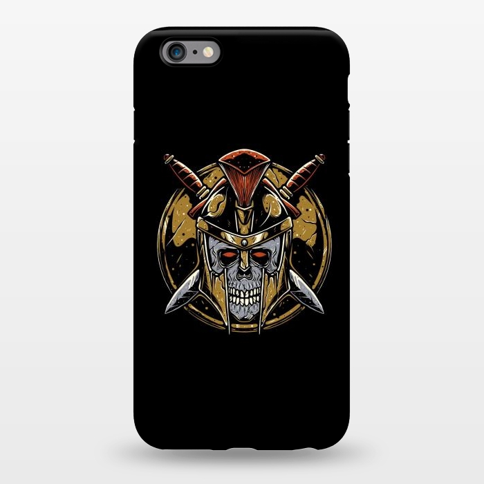 iPhone 6/6s plus StrongFit Skull Spartan 1 by Afif Quilimo