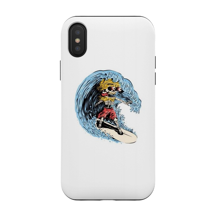 iPhone Xs / X StrongFit Surfboarding by Afif Quilimo