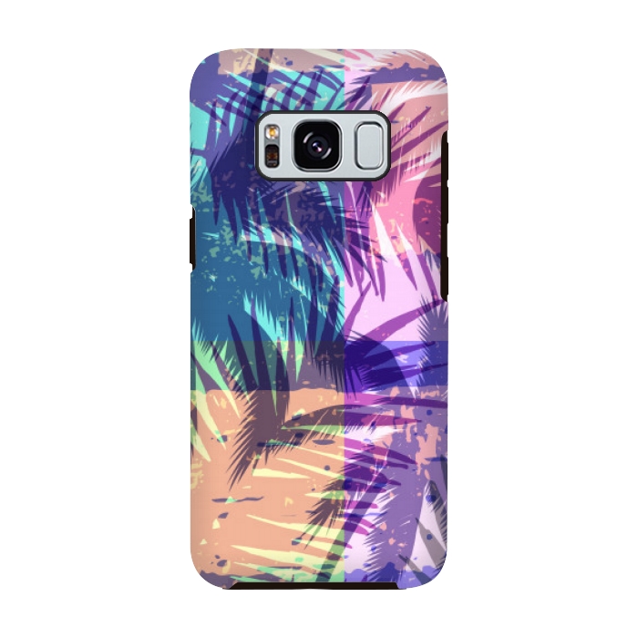 Galaxy S8 StrongFit mosaic tropical pattern by MALLIKA