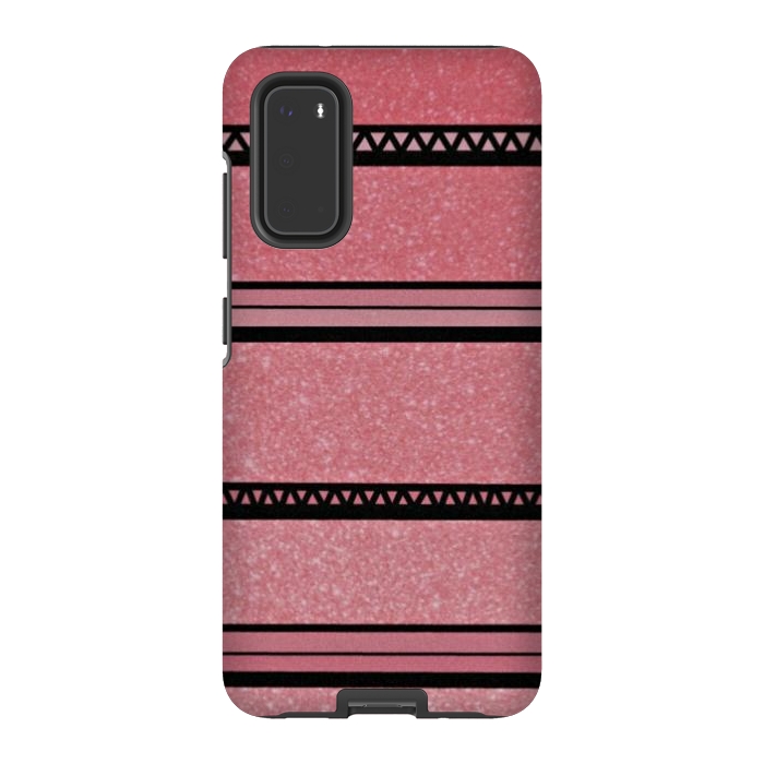 Galaxy S20 StrongFit Dazzling pink by CAS