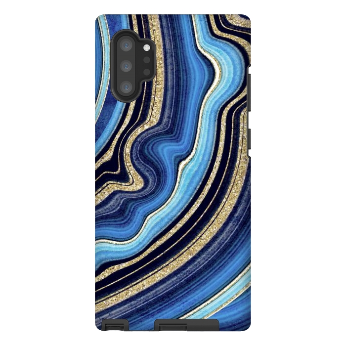 Galaxy Note 10 plus StrongFit Abstract Background, Fake Stone Texture by ArtsCase