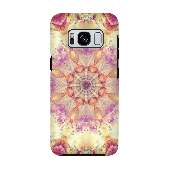 Galaxy S8 StrongFit Abstract Decorative Multicolored Texture by ArtsCase