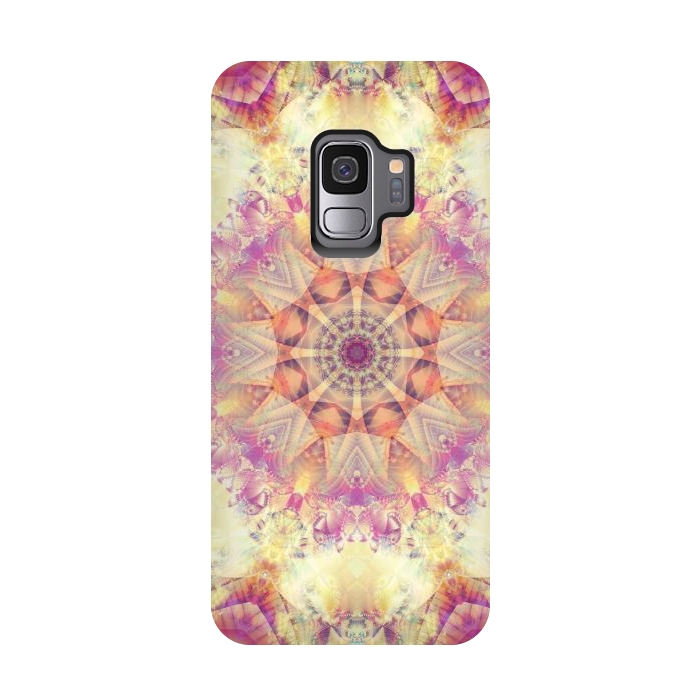 Galaxy S9 StrongFit Abstract Decorative Multicolored Texture by ArtsCase