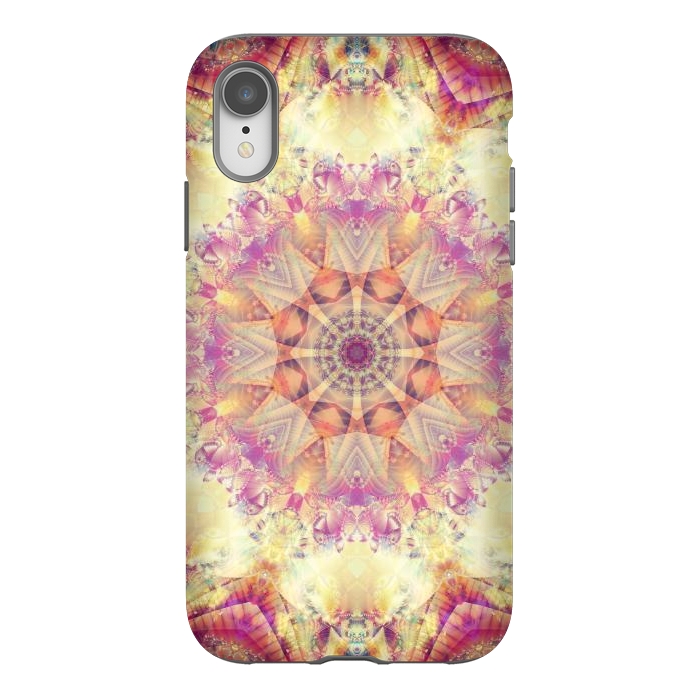 iPhone Xr StrongFit Abstract Decorative Multicolored Texture by ArtsCase