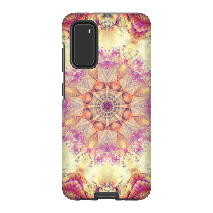 Galaxy S20 StrongFit Abstract Decorative Multicolored Texture by ArtsCase