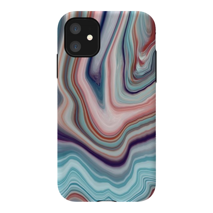 iPhone 11 StrongFit Abstract Marble Design VI by ArtsCase