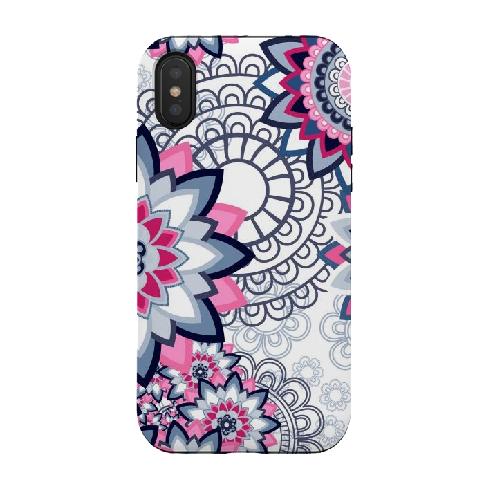 iPhone Xs / X StrongFit Abstract Seamless Pattern Ornament by ArtsCase