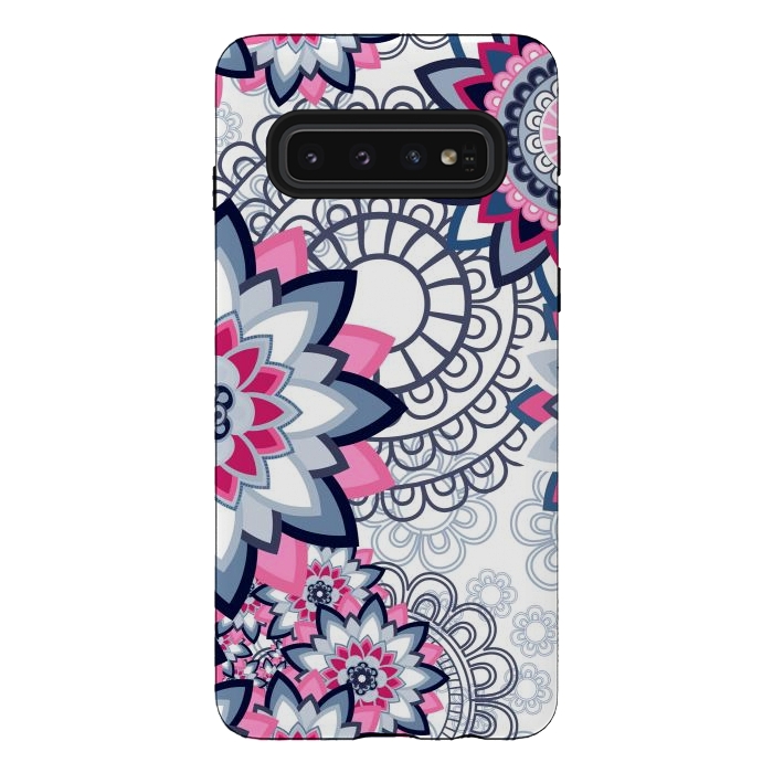 Galaxy S10 StrongFit Abstract Seamless Pattern Ornament by ArtsCase