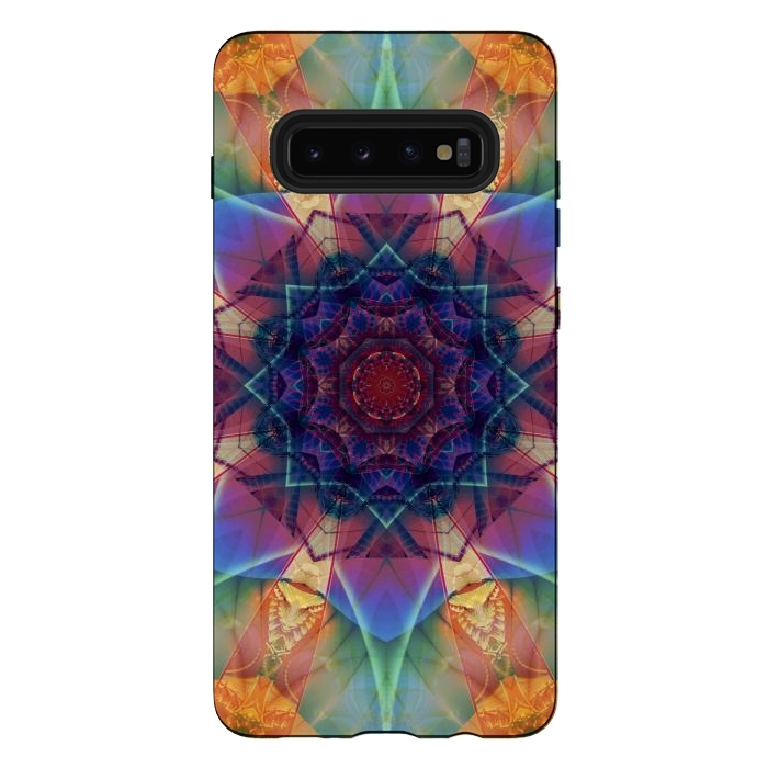Galaxy S10 plus StrongFit Ancient Geometry With a Star Field by ArtsCase