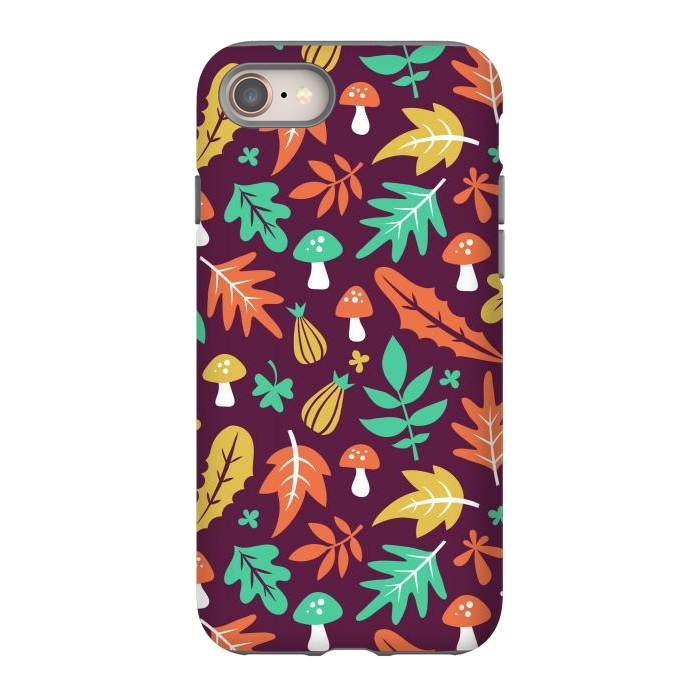 iPhone 8 StrongFit Autum Floral Design by ArtsCase