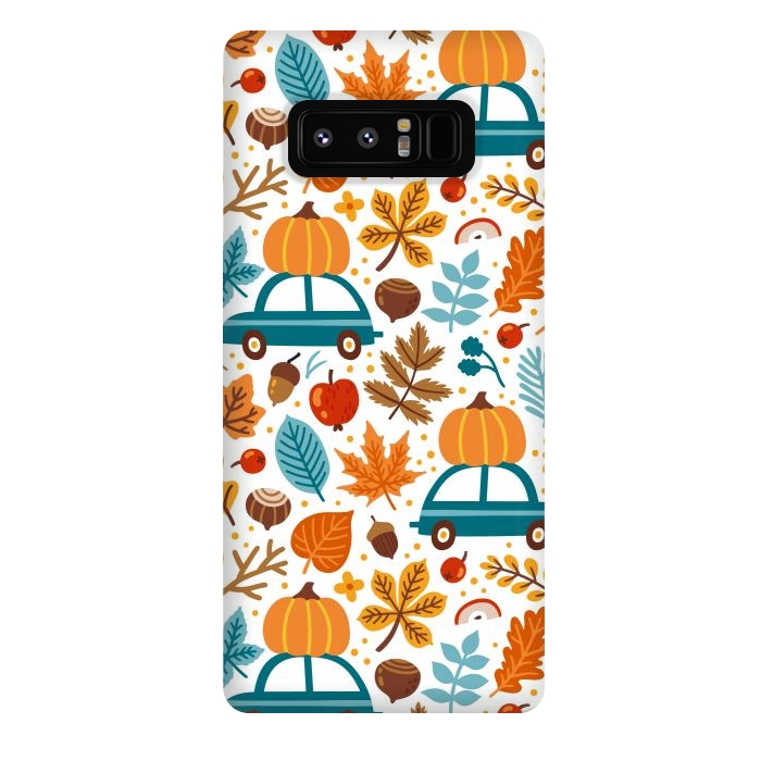 Galaxy Note 8 StrongFit Autumn Design Patten XV by ArtsCase