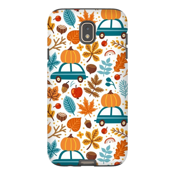 Galaxy J7 StrongFit Autumn Design Patten XV by ArtsCase