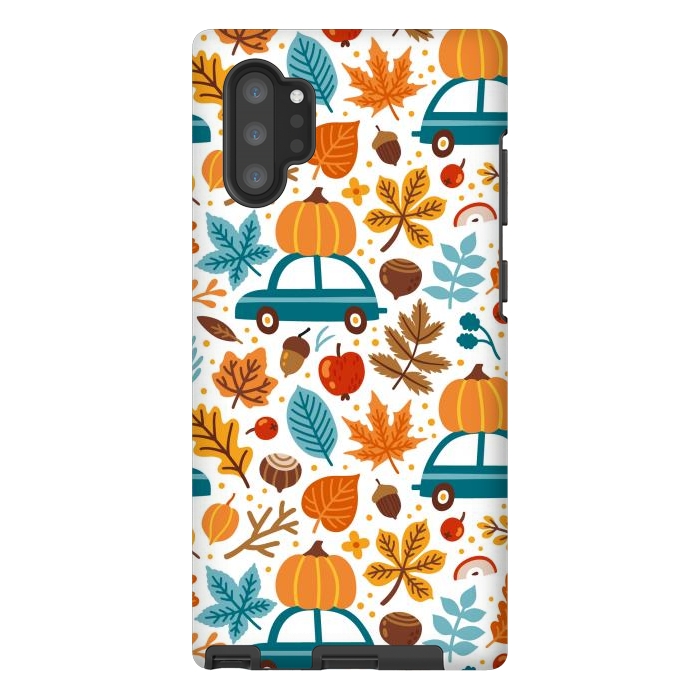 Galaxy Note 10 plus StrongFit Autumn Design Patten XV by ArtsCase