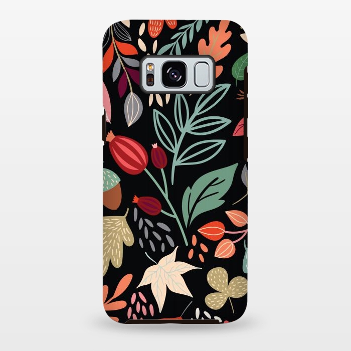 Galaxy S8 plus StrongFit Autumn design Pattern V by ArtsCase