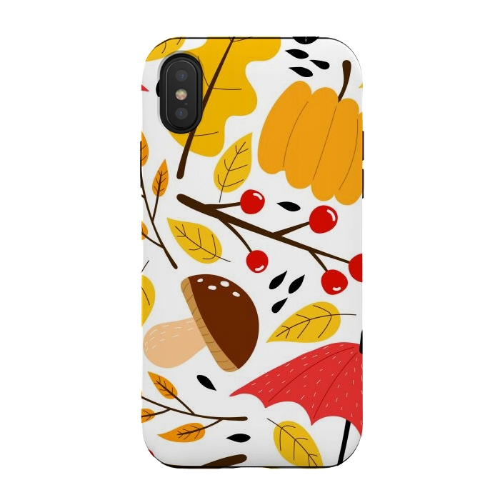 iPhone Xs / X StrongFit Autumn Elements I by ArtsCase