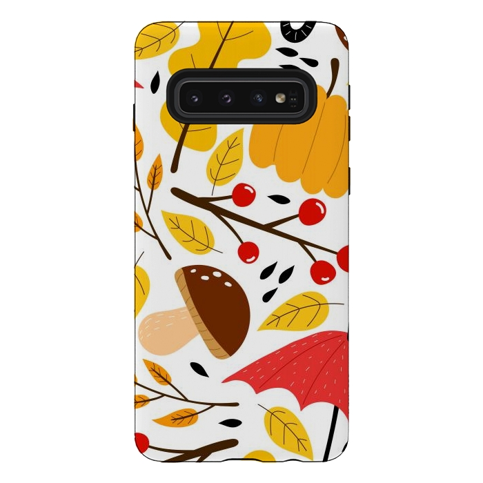 Galaxy S10 StrongFit Autumn Elements I by ArtsCase