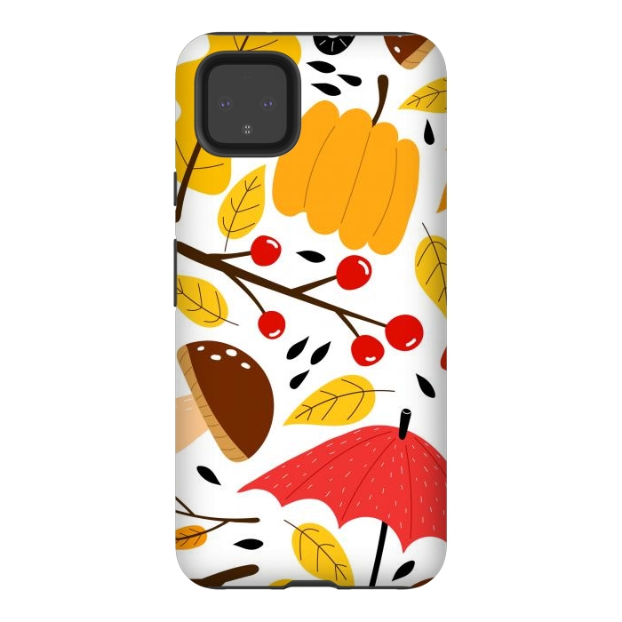 Pixel 4XL StrongFit Autumn Elements I by ArtsCase