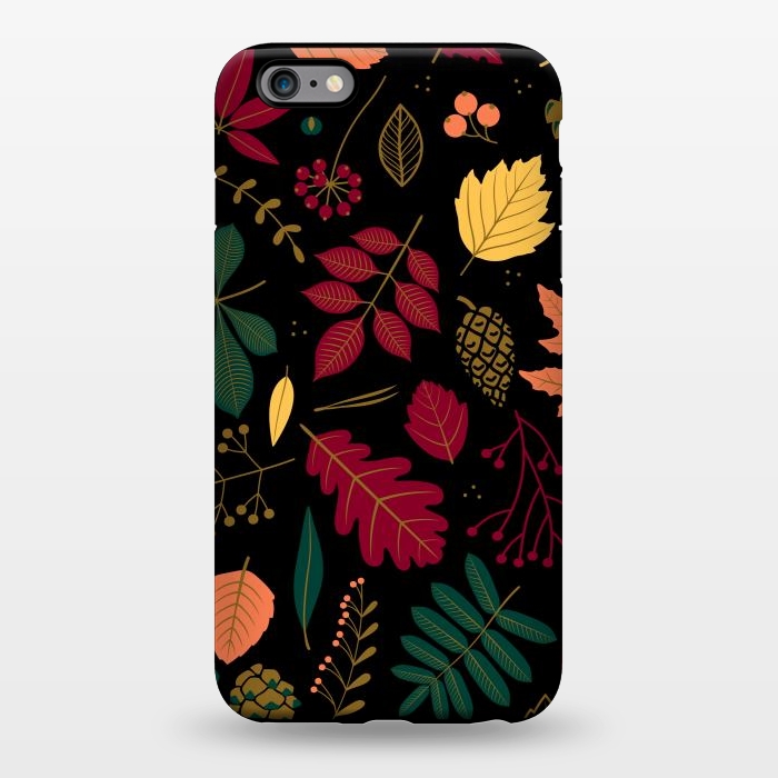 iPhone 6/6s plus StrongFit Autumn Pattern With Leaves by ArtsCase