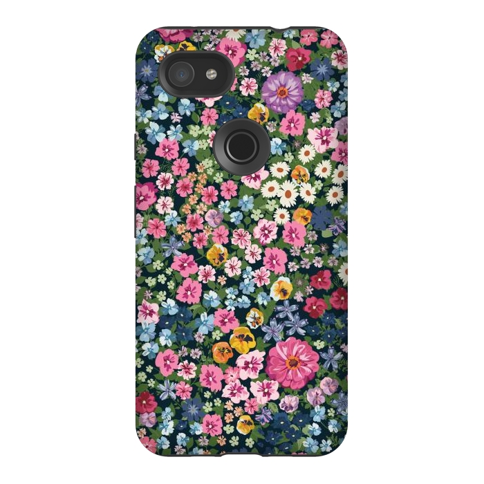 Pixel 3AXL StrongFit Beatiful and Cute Flowers in Different Colors XI by ArtsCase