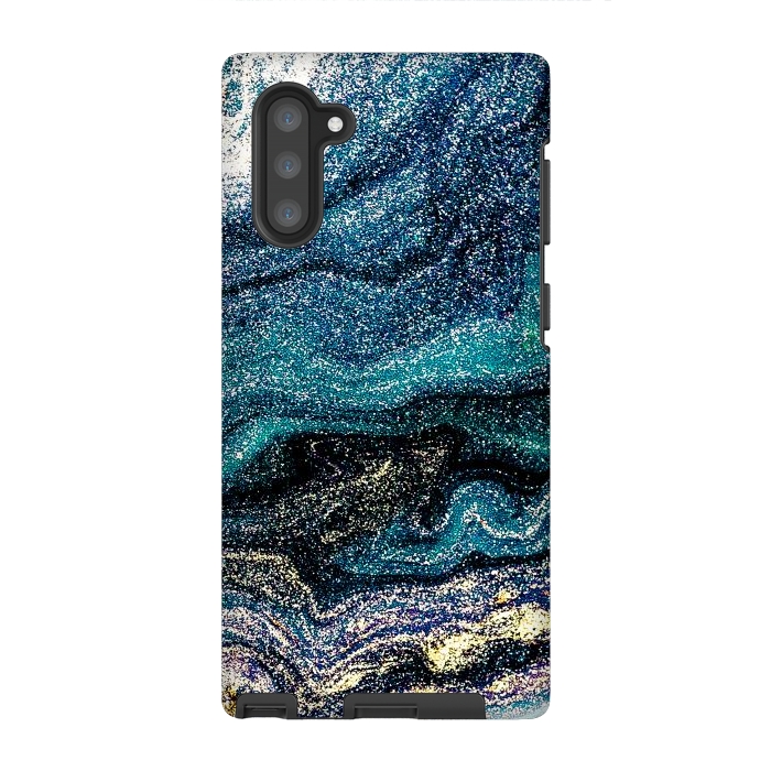 Galaxy Note 10 StrongFit Beatigul Art Design Marble Paint by ArtsCase