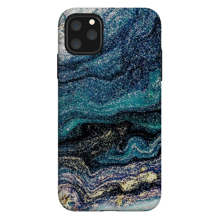 iPhone 11 Pro Max StrongFit Beatigul Art Design Marble Paint by ArtsCase