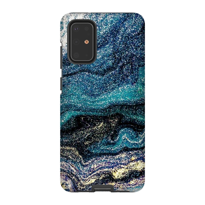 Galaxy S20 Plus StrongFit Beatigul Art Design Marble Paint by ArtsCase