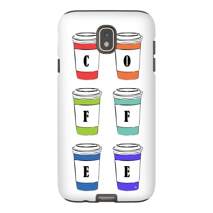 Galaxy J7 StrongFit Coffee Cups by Martina