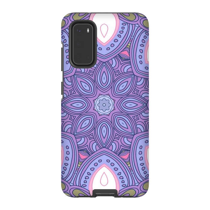 Galaxy S20 StrongFit Blue and White Colors by ArtsCase