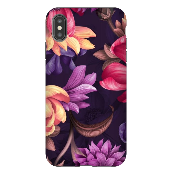 iPhone Xs Max StrongFit Botanical Floral illustration by ArtsCase