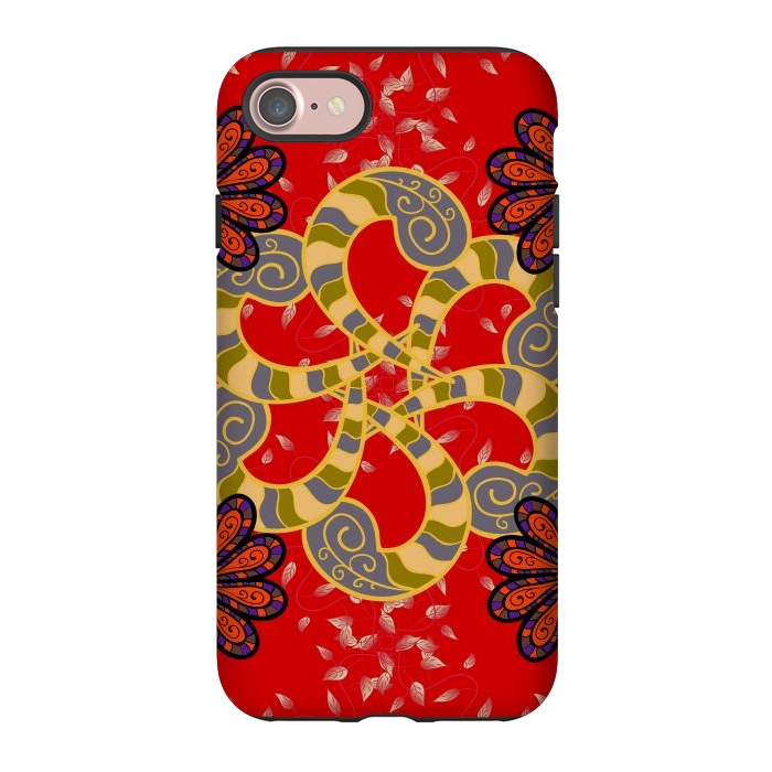 iPhone 7 StrongFit Colored Mandala Pattern by ArtsCase