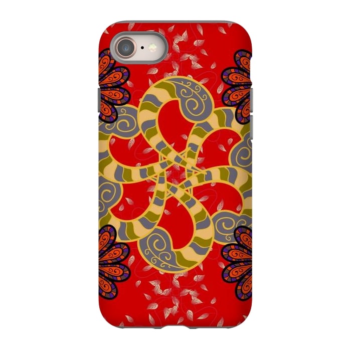 iPhone SE StrongFit Colored Mandala Pattern by ArtsCase