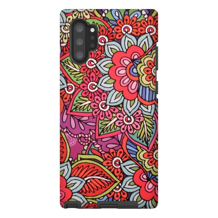 Galaxy Note 10 plus StrongFit Colorful Various Backgrounds by ArtsCase