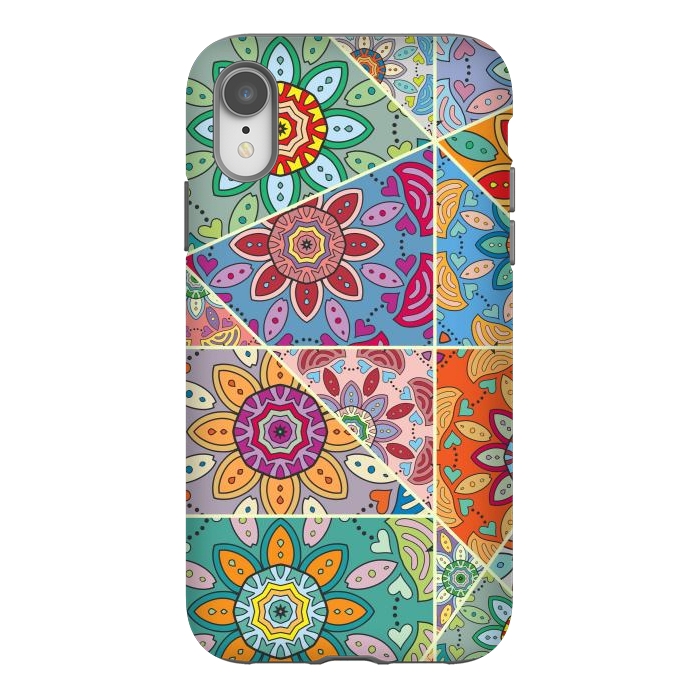 iPhone Xr StrongFit Decorative Elements with Mandalas Designs by ArtsCase