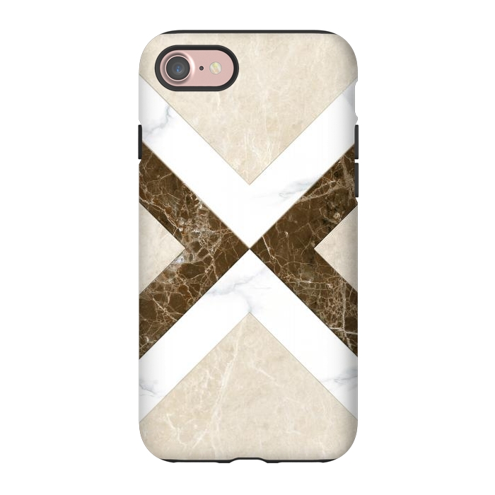 iPhone 7 StrongFit Decorative Marble Cross Design by ArtsCase