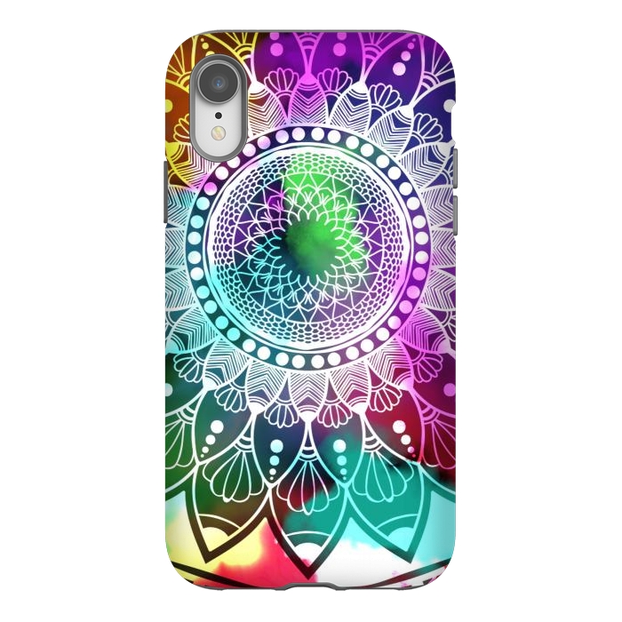 iPhone Xr StrongFit Digital art Painting and Mandala Graphic Design by ArtsCase