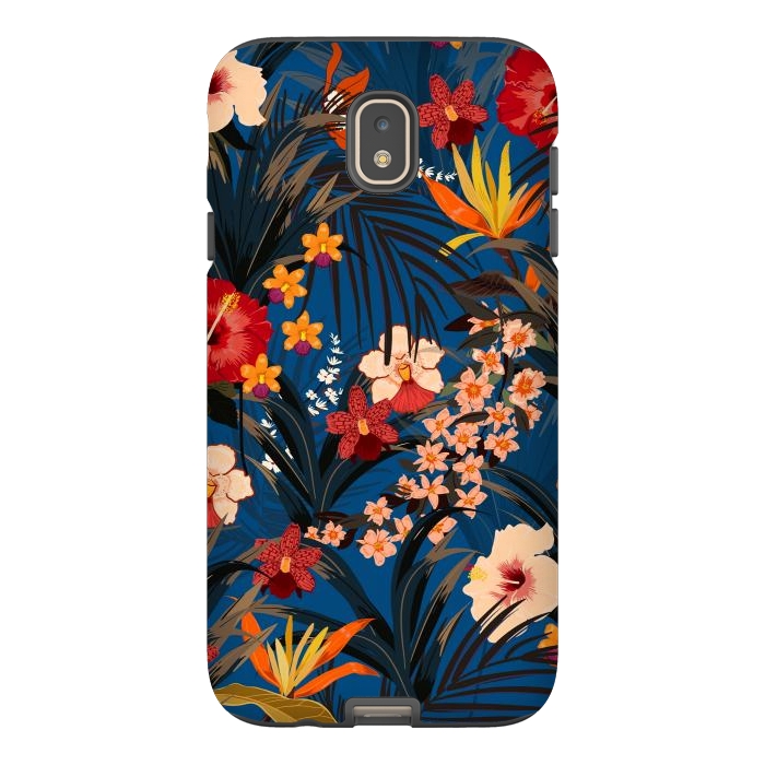 Galaxy J7 StrongFit Fashionable Tropical Environment with Deep Jungle Plants by ArtsCase