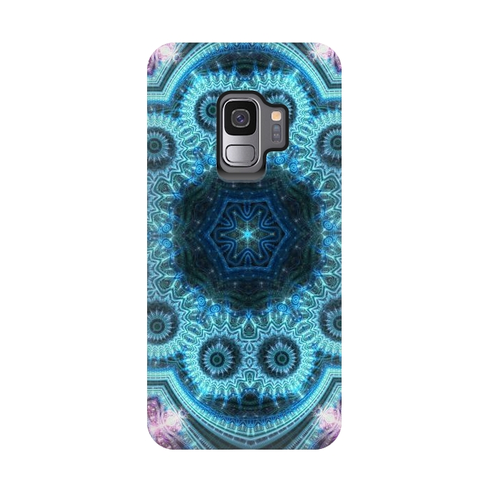Galaxy S9 StrongFit Fractal Mandala or Shiny Symbol by ArtsCase