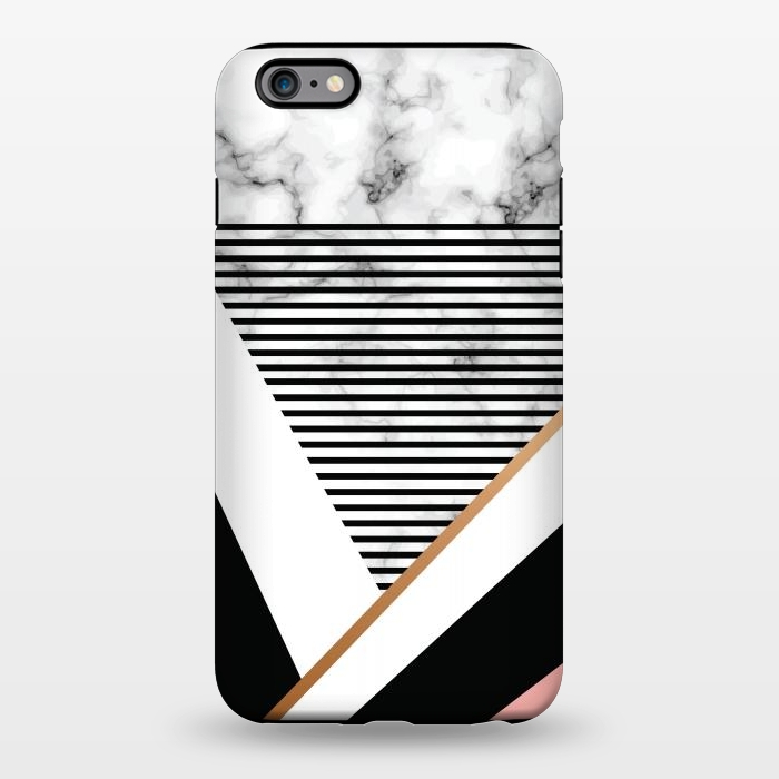 iPhone 6/6s plus StrongFit Geometric Marble Design by ArtsCase