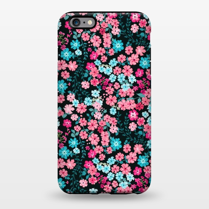 iPhone 6/6s plus StrongFit Gorgeous Bright Pattern in Small Garden Flowers by ArtsCase